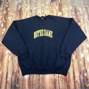 Vintage Notre Dame Navy Blue Men’s Sweashirt
Size Large